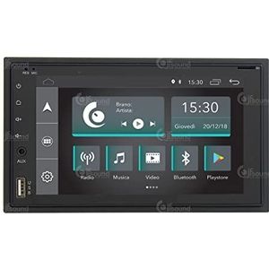 Jf Sound - 2 Din Universele Autoradio - 6.2 inch - Android GPS Bluetooth WiFi DAB+ Touchscreen