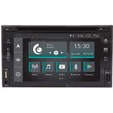 Jf Sound - 2 Din Universele Autoradio - Touchscreen - 6.2 inch - Android GPS Bluetooth WiFi DAB+
