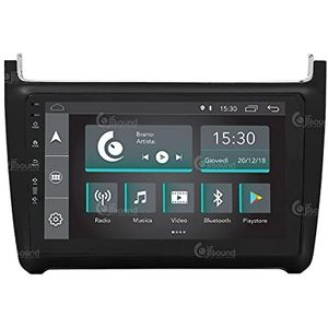 Auto-radio, perfect passend voor Volkswagen Polo Android GPS Bluetooth WiFi USB Dab+ touchscreen 9 inch 4 Core Carplay Android auto