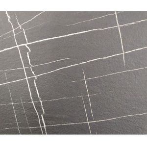 Sencys Kantband Mat Zwart Marmer 45mm 3m | Keukenbladen & spoelbakken