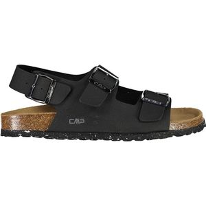 CMP Eco Keidha Slipper voor heren, platte sandalen, zwart, 43 EU