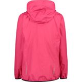 CMP - Knit Tech Mélange - Fleece Jas - Bluish Mel-White - Met Capuchon