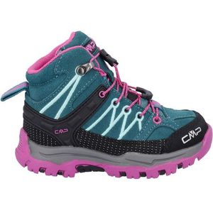 CMP Kids Rigel Mid Trekking Shoe Wp uniseks-kind Trekking- en wandelschoenen, Lake Pink Fluo, 39 EU