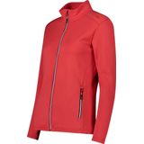 Fleecejack - Jacquardstof - Zwart - 90% Polyester 10% Elastaan