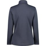 Fleecejack - Jacquardstof - Zwart - 90% Polyester 10% Elastaan