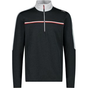 CMP Men Stripe Pully - Wintersportpully Voor Heren - Zwart/Navy