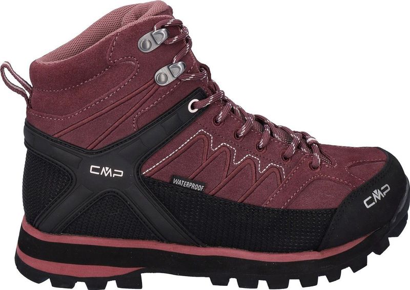 CMP - Moon Mid - Trekking-schoenen - Pruimen Paars - Leer/Synthetisch