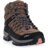 CMP Womens Rigel Mid Trekking Shoes Waterproof Wandelschoenen (Dames |bruin/zwart |waterdicht)