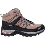 CMP Womens Rigel Mid Trekking Shoes Waterproof Wandelschoenen (Dames |bruin/zwart |waterdicht)