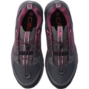 CMP Atik Wmn Wp Shoes Trail Running Shoe, grijs/roze (Titanio-Amaranto)