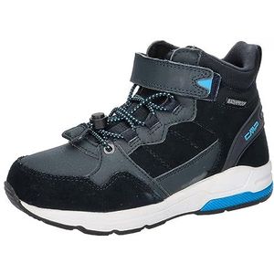 CMP Unisex Kids Hadil Leather Wp Urban Shoes Sportschoenen voor kinderen, antraciet, 30 EU