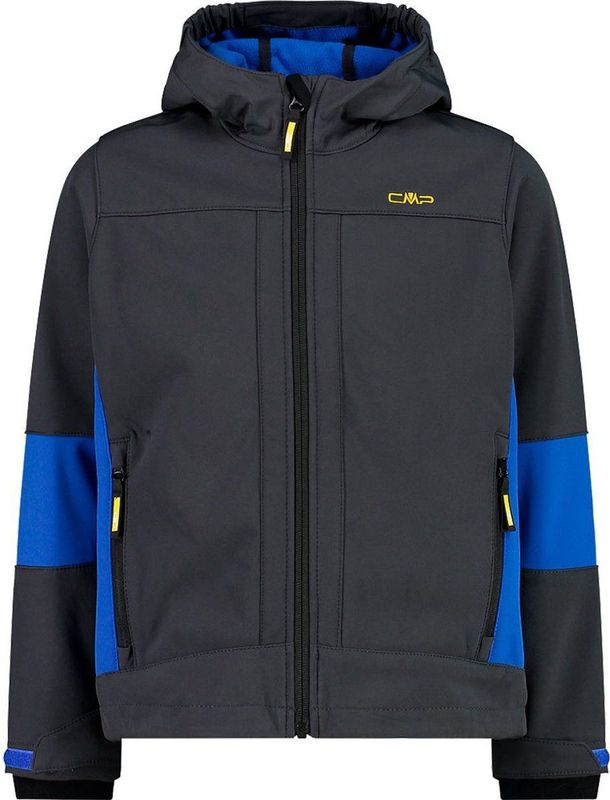 CMP - Softshell Jack - Blauw - 96% Polyester 4% Elastaan
