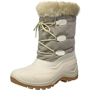 Cmp, Dames Winterlaarzen met veters Beige, Dames, Maat:39 EU