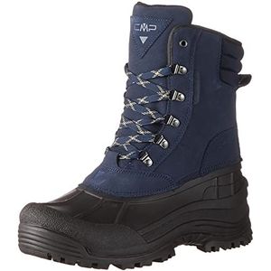 CMP Heren Kinos Snow Boots Wp Walking Shoe, Black Blue, 45 EU