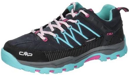 CMP - Rigel Low Wp - Wandelschoenen - Grijs - Suèdeleer - Waterdicht