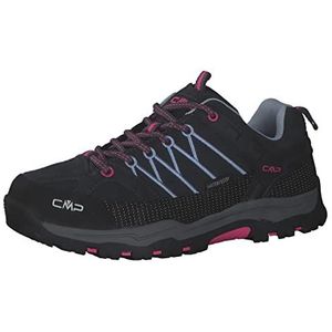 CMP Kids Rigel Low Shoes WP, Trekking- en wandelschoenen voor heren, Titanio Skyway, Numeric_41 EU, Blauw