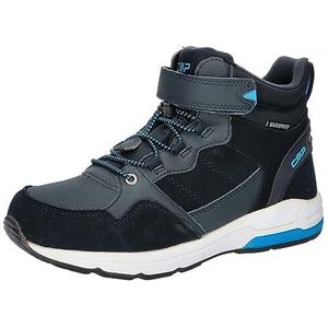 CMP Unisex Kids Hadil Leather Wp Urban Shoes 3q84524-j wandelschoen voor kinderen, antraciet, 39 EU