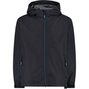 CMP - Kid Jacket Fix Hood, Unisex, Antraciet Reef, 128