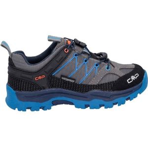 CMP KIDS RIGEL LOW TREKKING SHOES WP uniseks-kind Trekkingschoenen Low-Top, graffite oltremare, 28 EU