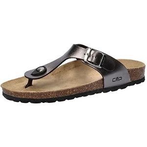 CMP Eco Mymosa Wmn Flip Flop pantoffels voor dames, Grijs Roze Titanio, 36 EU