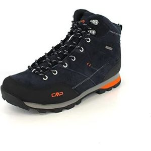 CMP Heren Alcor Mid Trekking Wp Walking Shoe, Antraciet-Oranje, 40 EU, Antraciet Oranje, 40 EU
