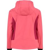 CMP - Softshelljas voor kinderen met vaste capuchon, glanzend fuchsia, 104