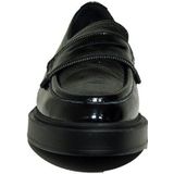 Mjus - P84111 - Instappers - Nero - Leer