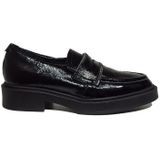 Mjus - P84111 - Instappers - Nero - Leer