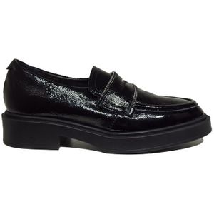 Mjus - P84111 - Instappers - Nero - Leer