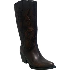 Mjus - 793386 Penny 301-6892 - Cowboylaarzen - Bruin - Leer