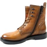 Mjus - T81208 - Enkellaarzen - Cognac - Leer