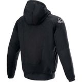 Alpinestars Chrome Ignition Hoodie - Zwart Geel Fluo - Motorjas