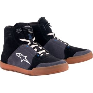 Alpinestars Chrome Shoes Black Asphalt Gum Blue US 9.5 - Maat - Laars