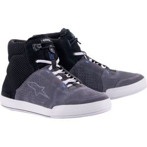 Motorschoenen Alpinestars Chrome Air Zwart-Cool Grijs-Blauw