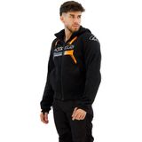 Alpinestars Motorradjacke Alpinestars Chrome Ignition Hoodie schwarz / rot-fluo
