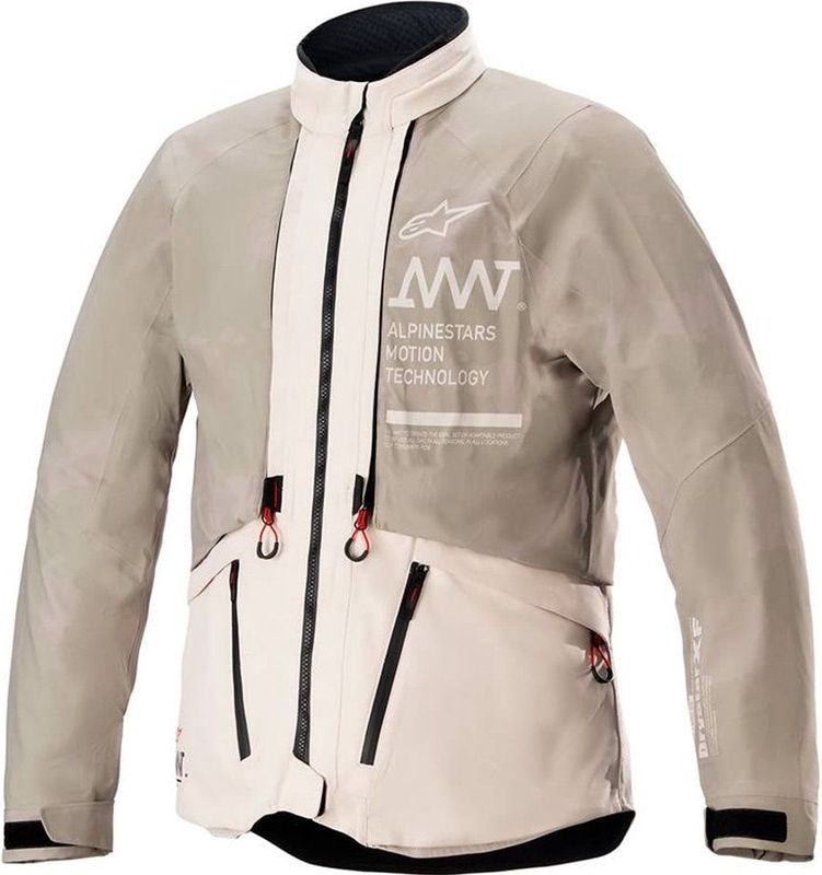 Alpinestars Amt-10Lab Drystar Xf Jas - Wit - Sand - Aluminium Camo