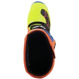 Alpinestars Tech 5 S23, laarzen, Neon-Oranje/Blauw/Neon-Geel, 8 US