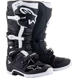 Crosslaarzen Alpinestars Tech 7 Enduro Drystar Zwart-Wit