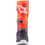 Alpinestars Tech 10 Black Red Fluo Orange Fluo White US 10 - Maat