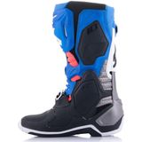Alpinestars - Tech 10 Supervented - Crosslaarzen - Zwart-Glazuurblauw-Paars