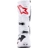 Alpinestars Tech 10 Supervented White Bright Red US 8 - Maat