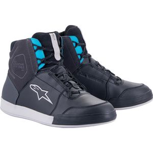 Alpinestars Chrome Women'S Drystar Shoes Black Asphalt Turquoise US 6.5 - Maat - Laars