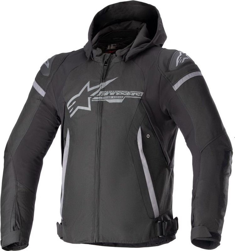 Alpinestars - Zaca - Jas - Zwart - Donkergrijs - Waterdicht