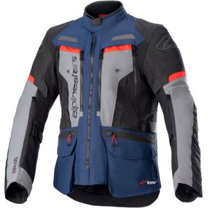 Alpinestars Bogota' Pro Drystar Jacket Dark Blue Black Bright Red  Jas