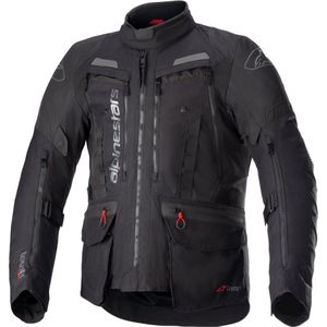 Alpinestars Bogotá Pro, textieljas Drystar, zwart/zwart, 3XL