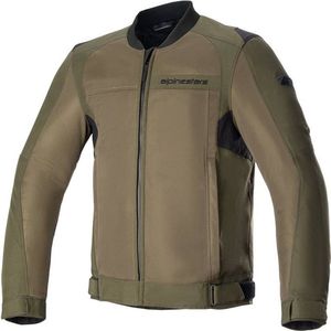 Luc - V2 Air Jacket - Leren Jas - Zwart - Materiaalmix - Tech-Air® Klaar