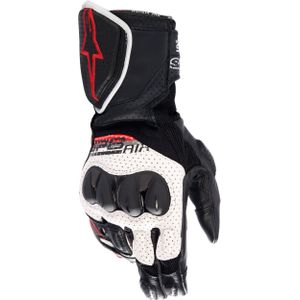 Alpinestars Sp-8 V3 Air Gloves Black White Bright Red - Maat M - Handschoen