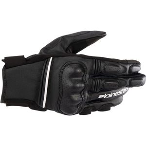 Alpinestars Phenom Leather Air Gloves Black White L - Maat L - Handschoen