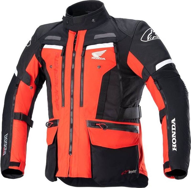 Alpinestars - Honda Bogotá Pro Drystar - Jas - Helderrood Zwart