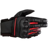 Motorhandschoenen Alpinestars Phenom Leather Zwart-Fel Rood